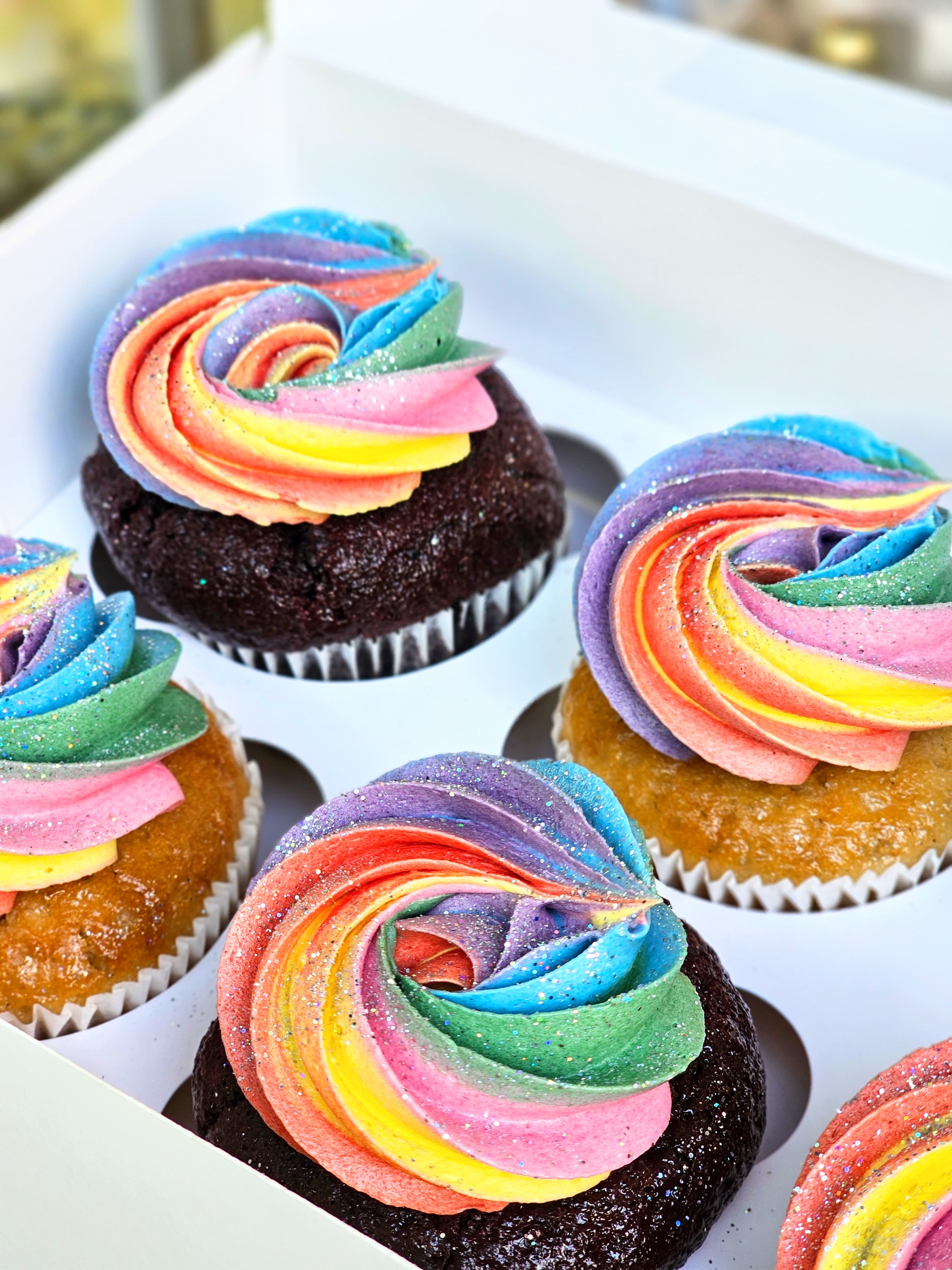 Pride cupcake box