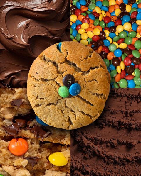 Chunky filled cookies