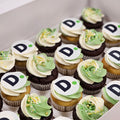 Mini cupcakes med logo