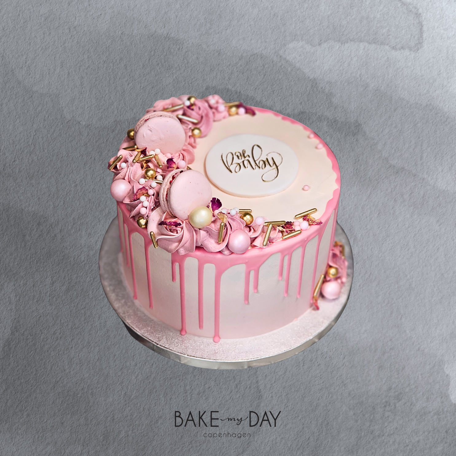 Oh Baby shower cake
