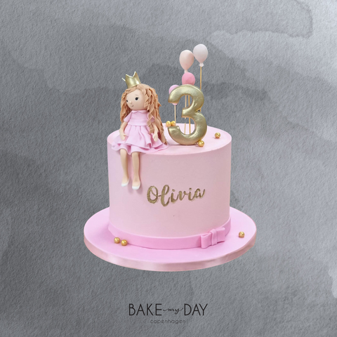 Prinsesse/prins fødselsdagskage