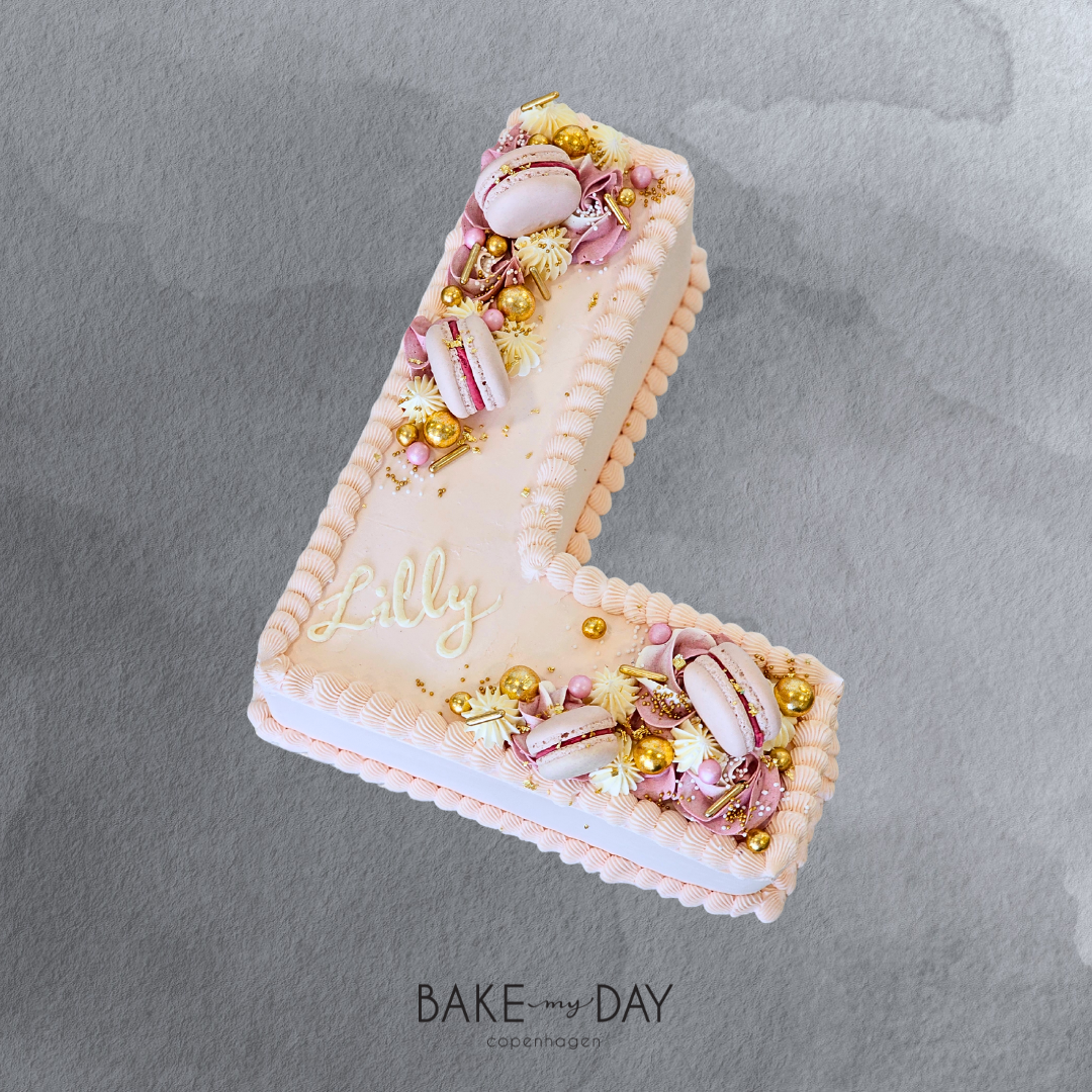 Letter cake