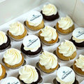Mini cupcakes med logo