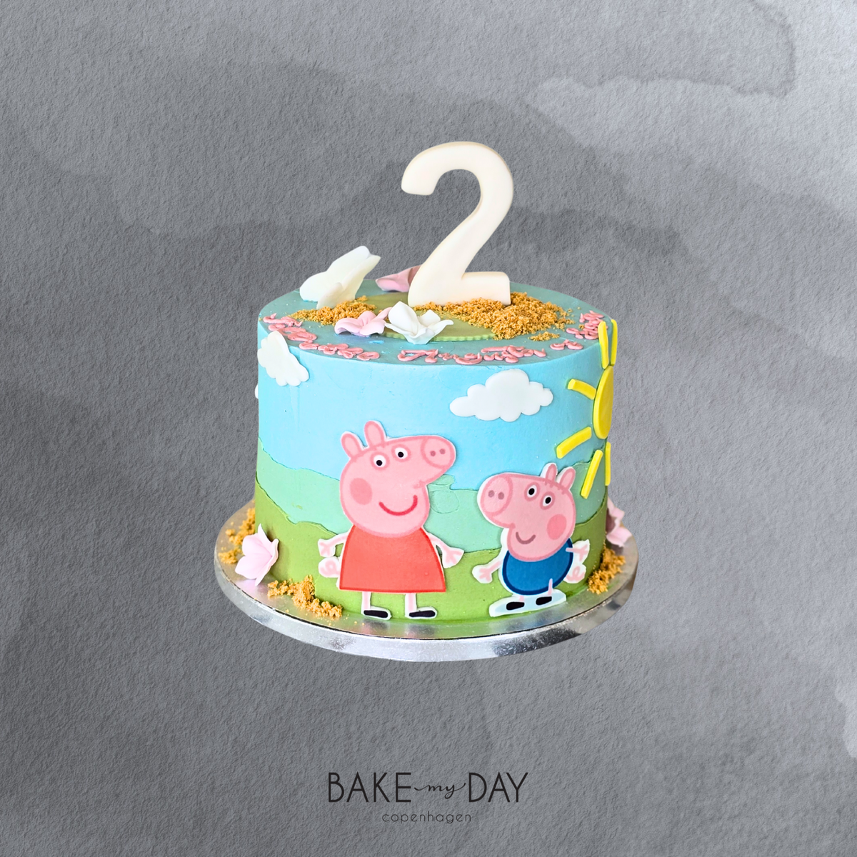 Peppa Pig birthday cake