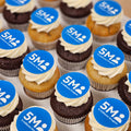 Cupcakes med logo