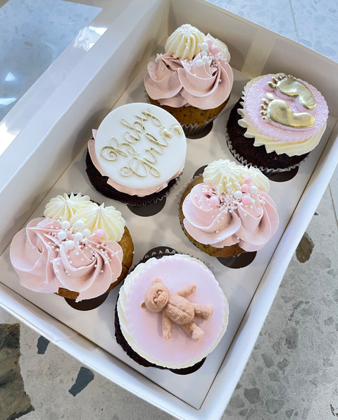 Babyshower cupcakes