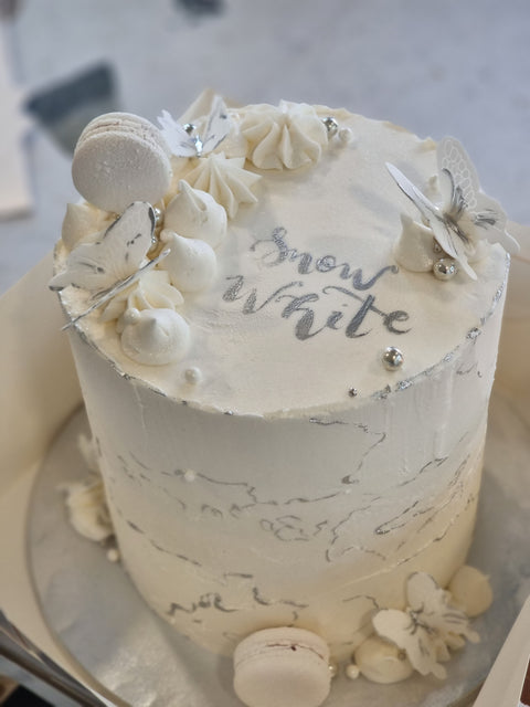 Rustik sommerfuglekage